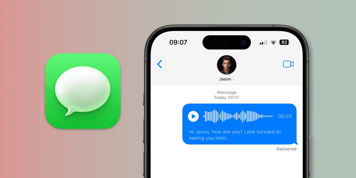 How to Send Audio Messages with Siri