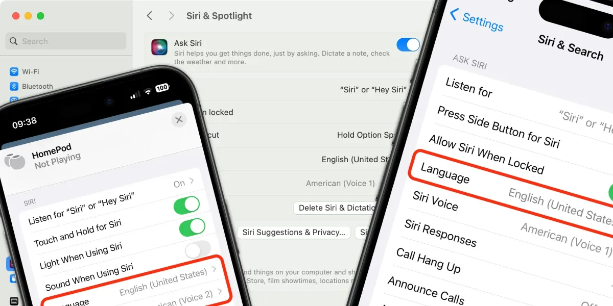 How to Change Siri’s Voice and Language