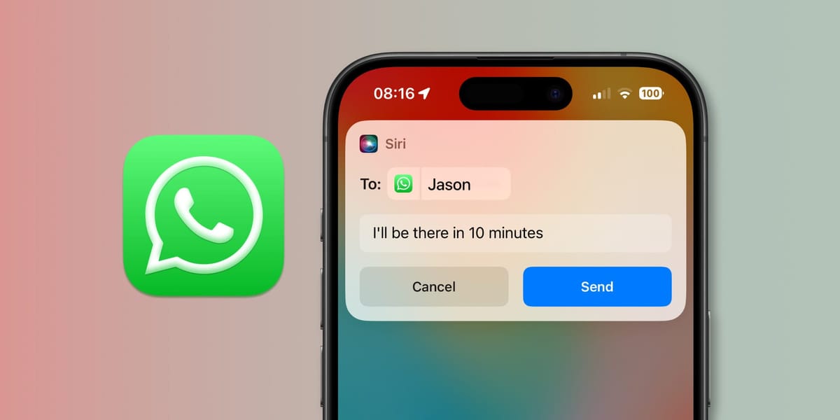 How to Use Siri with WhatsApp